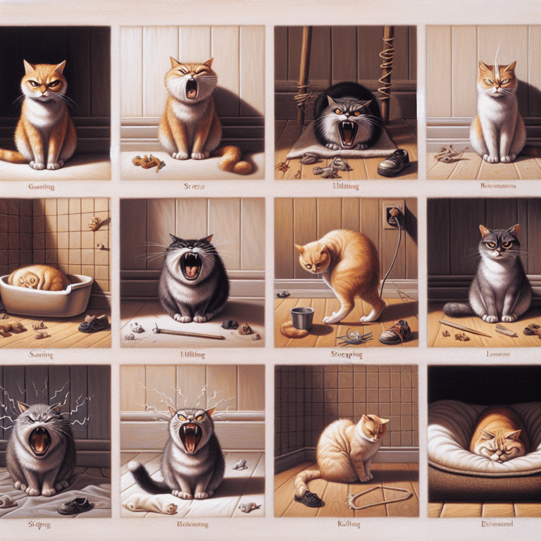 sinais de estresse em gatos: o que observar