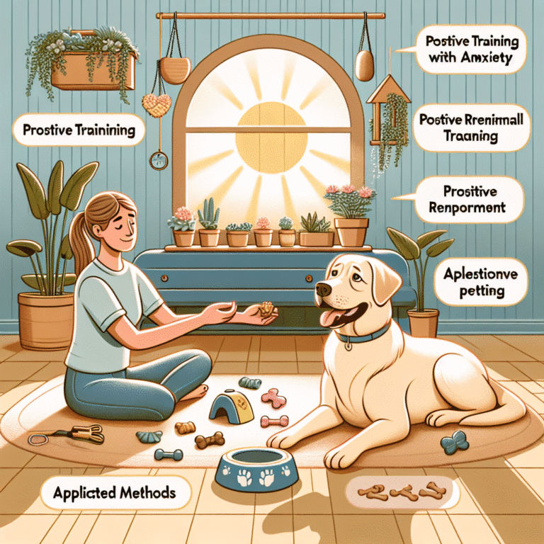 adestramento positivo para cães com ansiedade: métodos aplicados