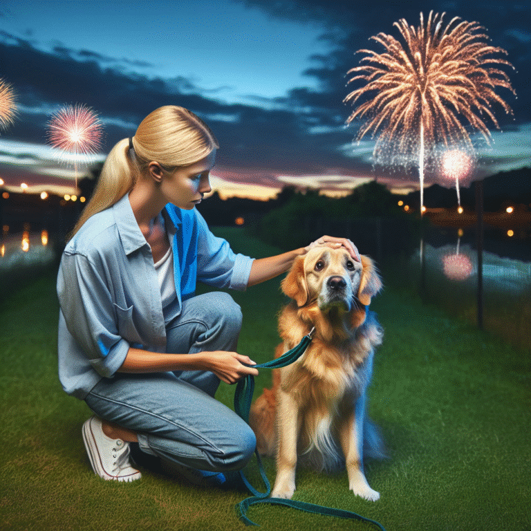 Como acalmar cães com medo de fogos de artifício