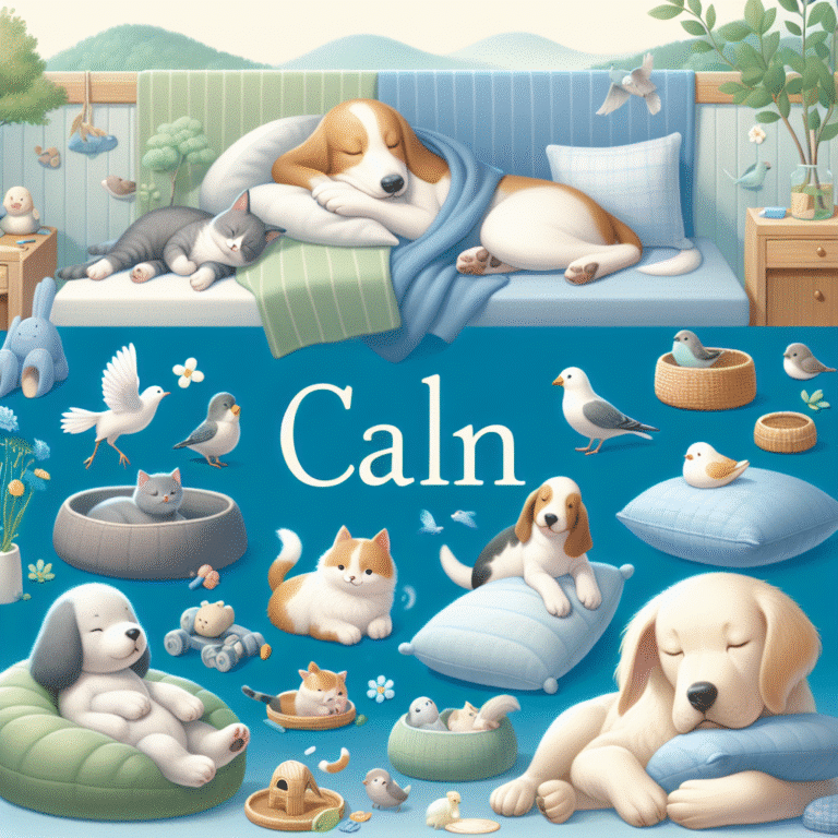 rotina diária para pets calmos