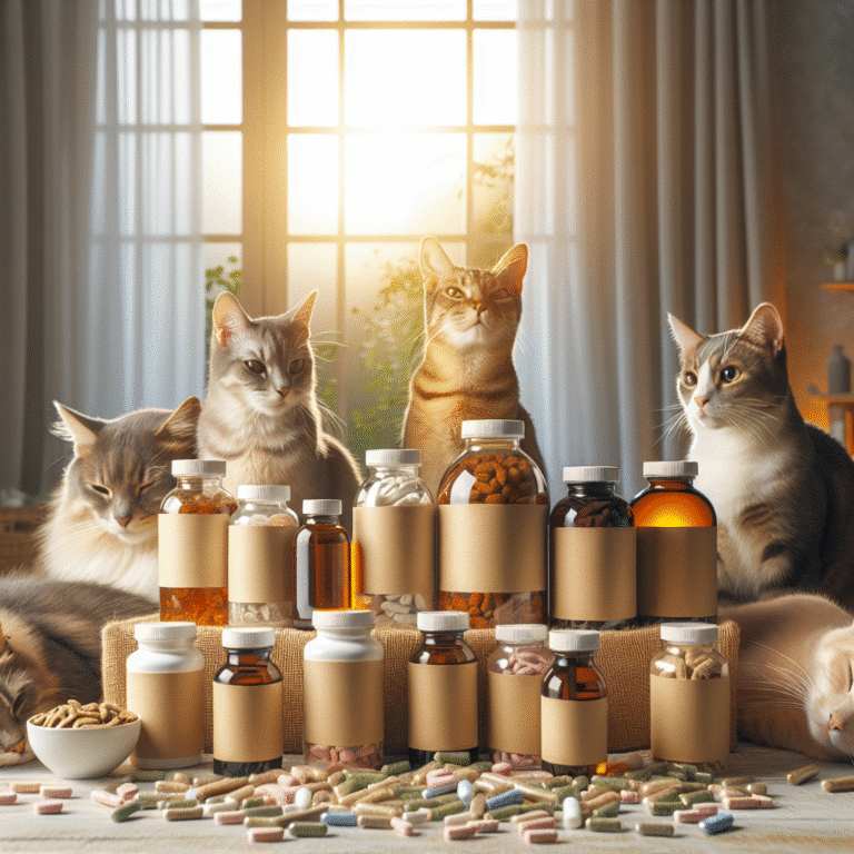 Suplementos calmantes para gatos: benefícios e recomendações