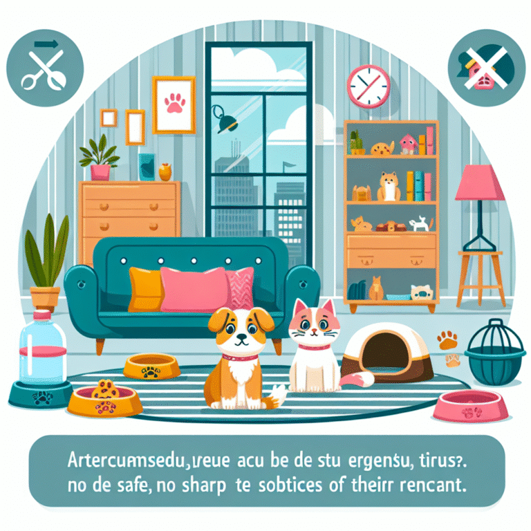 cuidados a ter durante mudanças de ambiente para pets