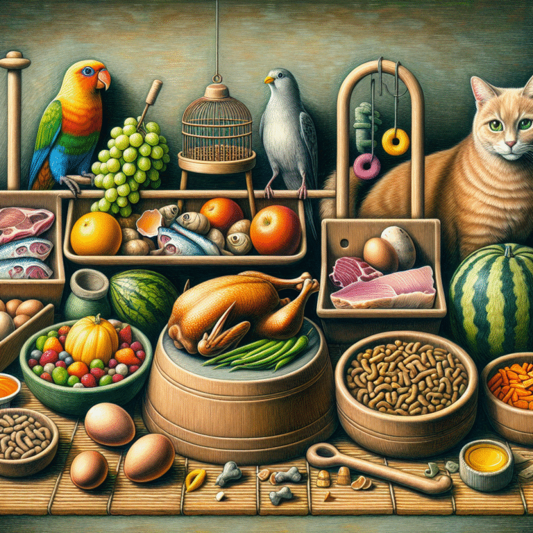 alimentação ideal para manter pets tranquilos