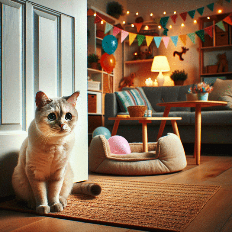 gato ansioso com visitas: como evitar estresse