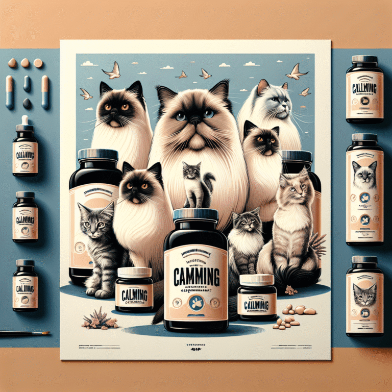 Suplementos calmantes para gatos: o que você precisa saber