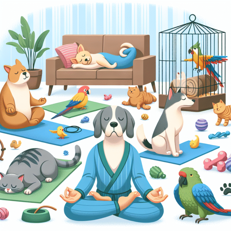 exercícios para reduzir estresse em pets