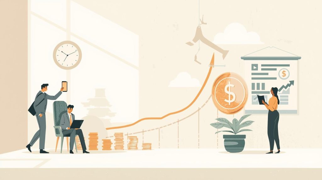 Pessoa analisando fatura do cartão de crédito com expressão de preocupação, representando controle financeiro.