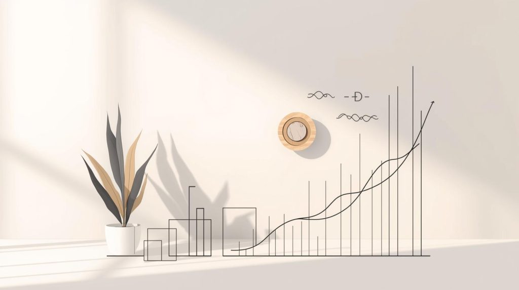 Pessoa organizando finanças pessoais com planilha e calculadora, representando controle de gastos e economia doméstica.