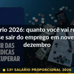 13º salário proporcional 2026 — Guia completo 2026