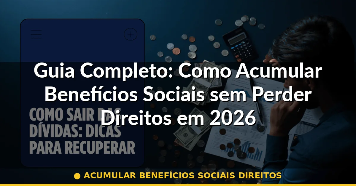 acumular benefícios sociais direitos — Guia completo 2026