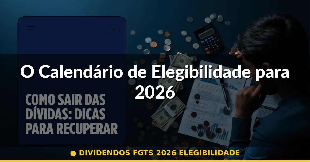 O Calendário de Elegibilidade para 2026 — dividendos fgts 2026 elegibilidade