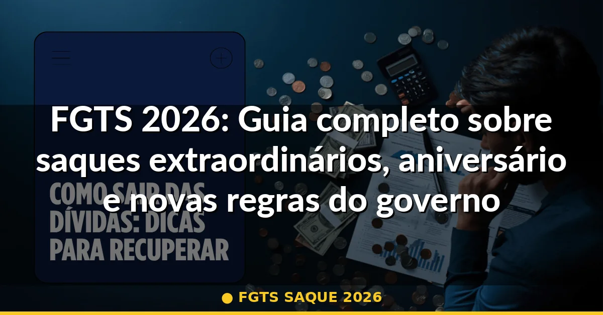 fgts saque 2026 — Guia completo 2026