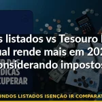 fundos listados isenção ir comparativo — Guia completo 2026