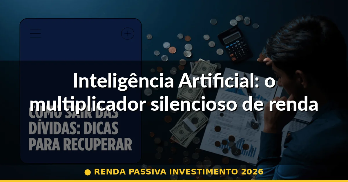 Inteligência Artificial: o multiplicador silencioso de renda — renda passiva investimento 2026