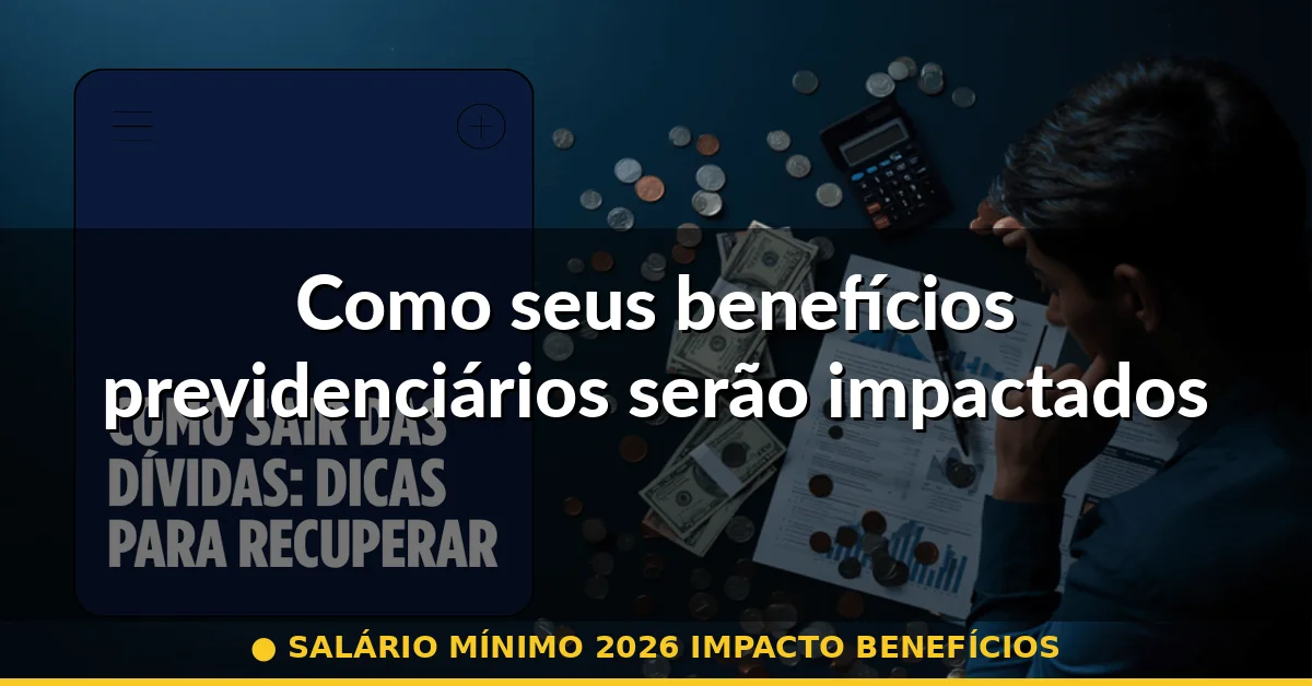 Como seus benefícios previdenciários serão impactados — salário mínimo 2026 impacto benefícios