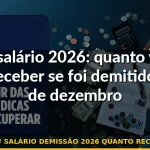 13º salário demissão 2026 quanto receber — Guia completo 2026