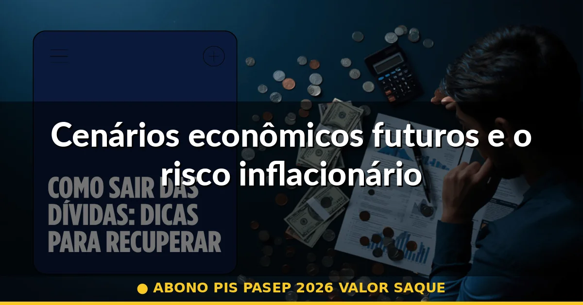 Cenários econômicos futuros e o risco inflacionário — abono pis pasep 2026 valor saque