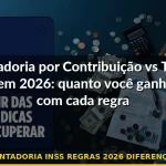 aposentadoria inss regras 2026 diferença valor — Guia completo 2026