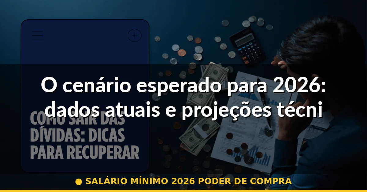 O cenário esperado para 2026: dados atuais e projeções técnicas — salário mínimo 2026 poder de compra