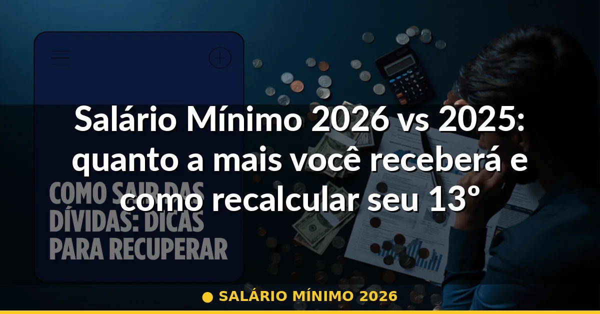 salário mínimo 2026 — Guia completo 2026