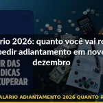 13º salário adiantamento 2026 quanto receber — Guia completo 2026
