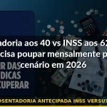 aposentadoria antecipada inss versus fire — Guia completo 2026