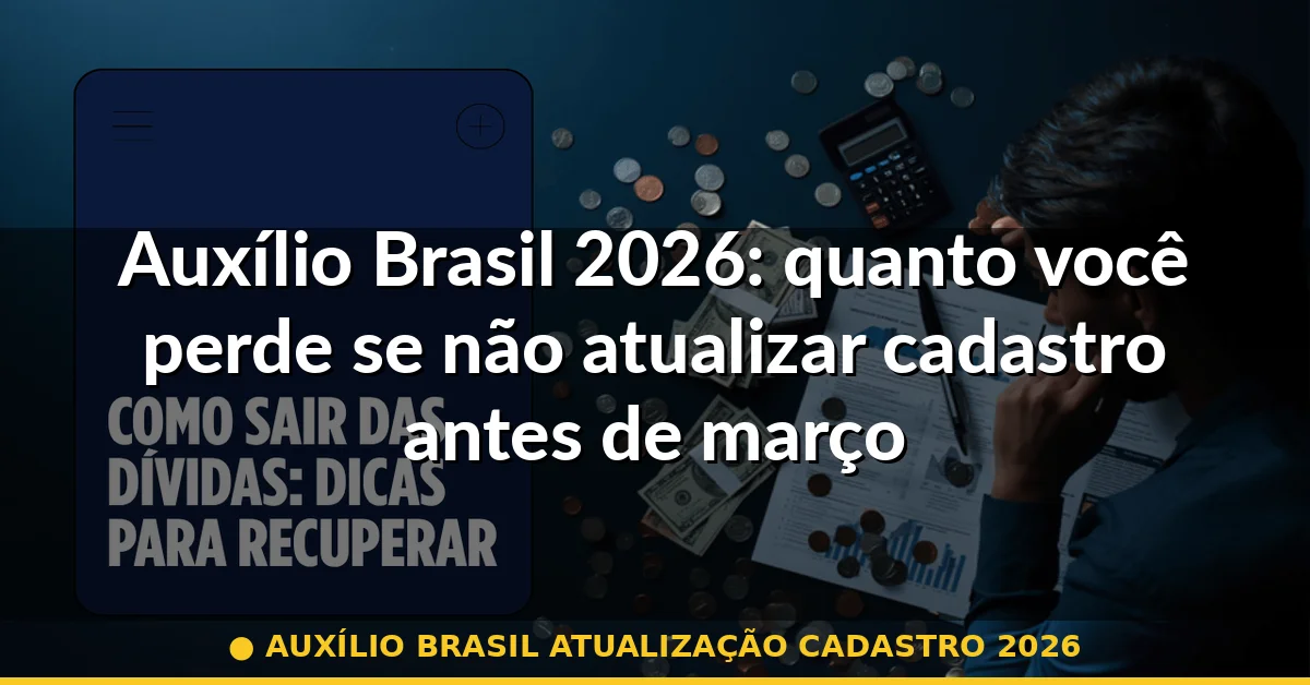 auxílio brasil atualização cadastro 2026 — Guia completo 2026
