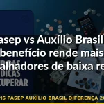 pis pasep auxílio brasil diferença 2026 — Guia completo 2026