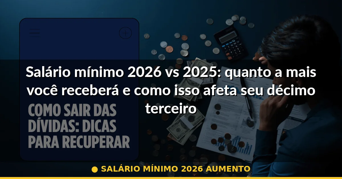salário mínimo 2026 aumento — Guia completo 2026