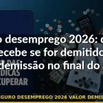 seguro desemprego 2026 valor demissão — Guia completo 2026