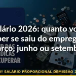 13º salário proporcional demissão 2026 — Guia completo 2026