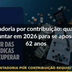 aposentadoria por contribuição requisitos 2026 — Guia completo 2026