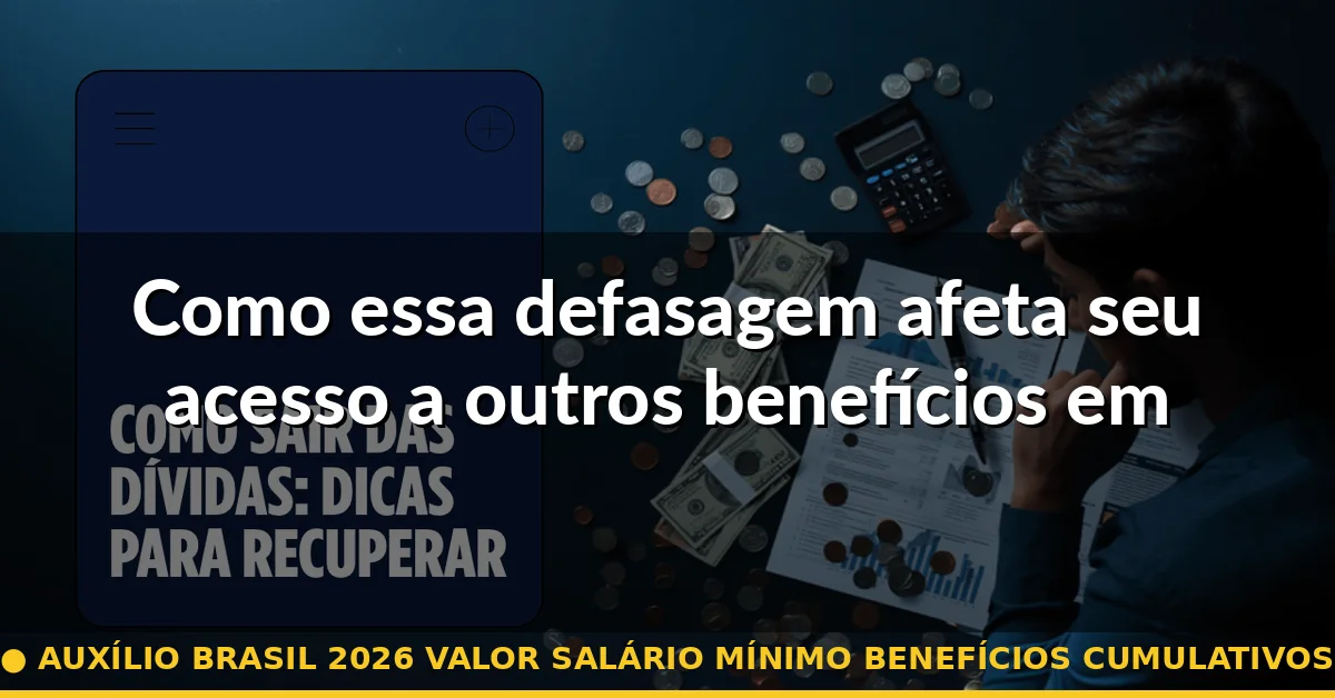 Como essa defasagem afeta seu acesso a outros benefícios em 2026 — auxílio brasil 2026 valor salário mínimo benefícios cumulativos