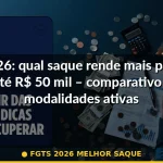 fgts 2026 melhor saque — Guia completo 2026