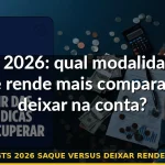 fgts 2026 saque versus deixar rendendo — Guia completo 2026